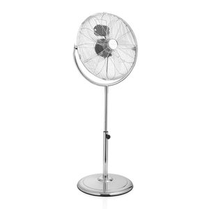 Tristar VE-5975 Metalen Statiefventilator Zilver/Ø 45 cm/90-130 cm/100W