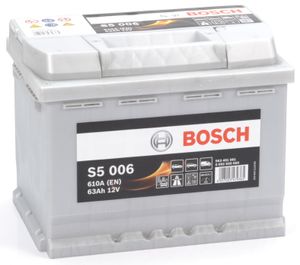 Bosch auto accu S5006 - 63Ah - 610A - voor voertuigen zonder start-stopsysteem S5006