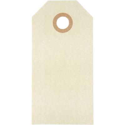 Creativ Company Manilla-labels, afm 4x8 cm, 250 gr, crème, 1000 stuk/ 1 doos