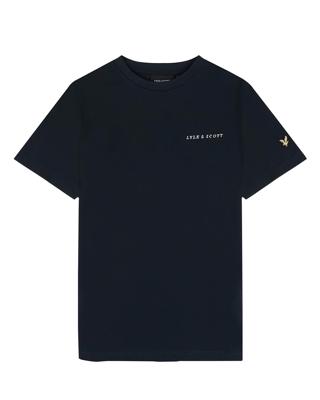 Lyle and Scott Script Embroidered Casual T-shirt Jongens 134-140
