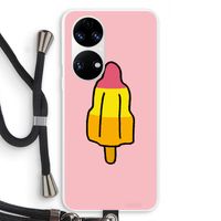 Raketijsje: Huawei P50 Transparant Hoesje met koord Raketijsje: Huawei P50 Transparant Hoesje met koord