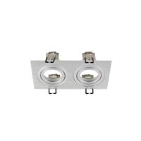SLV Aluminium inbouwringNew Tria 155 rechthoekig - 1008009 - thumbnail