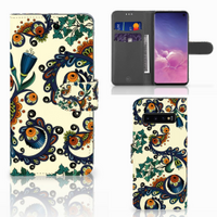 Wallet Case Samsung Galaxy S10 Barok Flower