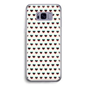 Hartjes: Samsung Galaxy S8 Transparant Hoesje