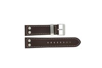 Horlogeband Dutch Forces 35C010202 Leder Bruin 24mm Horlogeband Dutch Forces 35C010202 Leder Bruin 24mm