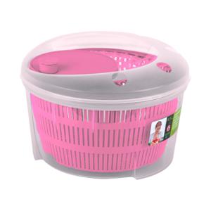 Slacentrifuge/slazwierder - roze - kunststof - 4,5 liter - D24,5 x H16