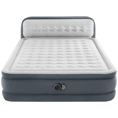 Intex 64448ND DuraBeam UltraPlushHeadboard Luchtbed (l x b x h) 236 x 152 x 86 cm Wit, Grijs