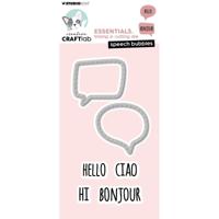 Creative Craftlab Creative craft lab • essentials stamp & cutting die speech bubbles