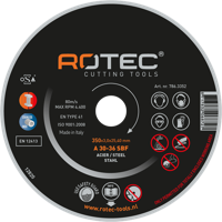 Rotec grote doorslijpschijf t.b.v. staal | 350 x 3,0 x 25,40 mm 786.3502