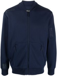 RLX Ralph Lauren veste bomber zippée à col officier - Bleu