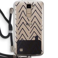 Marrakech Arrows: LG K10 (2016) Transparant Hoesje met koord