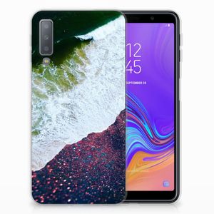 Samsung Galaxy A7 (2018) TPU Hoesje Sea in Space