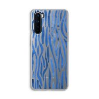 Blauwe nerven: OnePlus Nord Transparant Hoesje