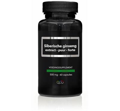 Apb Holland Siberische ginseng/eleutherococcus 500mg