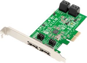 Dawicontrol DC-624E RAID RAID controller PCI Express x2 2.0