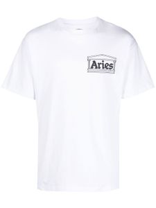 Aries t-shirt Art Trip à logo imprimé - Blanc