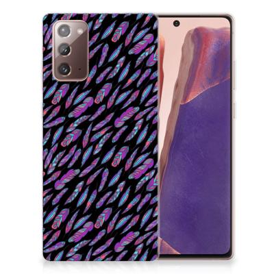 Samsung Note 20 | TPU bumper | Feathers Color Samsung Note 20 | TPU bumper | Feathers Color