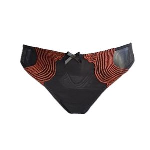 AMBRA Lingerie slips Dunes string zwart 1470