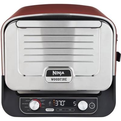 8-in-1 elektrische pizzaoven - NINJA - Houtvuur - OO101EU - Pro-heat plate - Pizzasteen - 6 standen