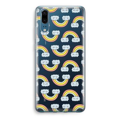 Regenboog: Huawei P20 Transparant Hoesje