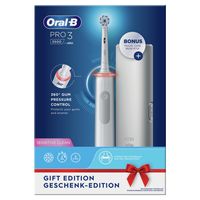 Oral-B Pro 3 - 3500 - Witte Elektrische Tandenborstel Ontworpen Door Braun - thumbnail