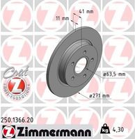 Remschijf Coat Z 250136620