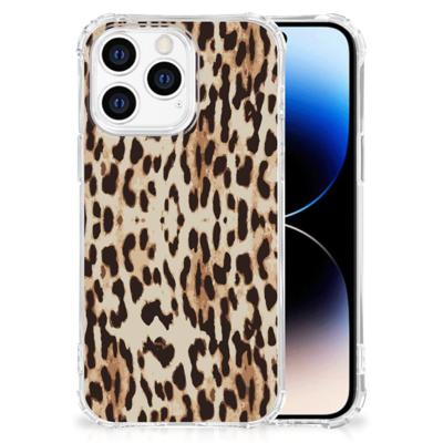 iPhone 14 Pro Case Anti-shock Leopard iPhone 14 Pro Case Anti-shock Leopard