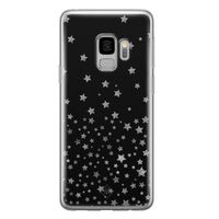 Samsung Galaxy S9 siliconen hoesje - Falling stars