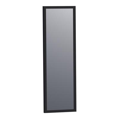 BRAUER Onyx spiegel - 25x80cm - rechthoekig - zwart geborsteld frame SP-ON25RHZ