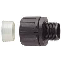 HellermannTyton 166-21607 HGL54-S-M50 Slangbevestiging Zwart M50 47.20 mm Recht 1 stuk(s)