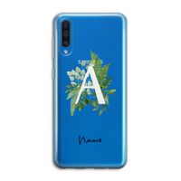 Green Brush: Samsung Galaxy A50 Transparant Hoesje