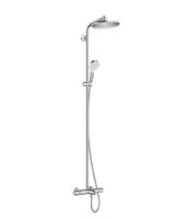 Hansgrohe Crometta S opbouw regendouche met badthermostaat chroom