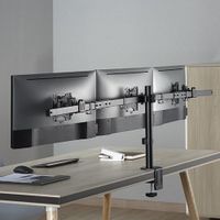 Audizio MAD30 universele monitor arm voor 3 schermen van 17 - 32 inch - thumbnail