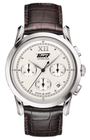 Horlogeband Tissot T66171233 / T610014569 Leder Bruin 20mm