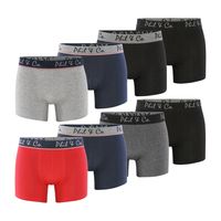 Phil & Co Phil & Co Boxershorts Heren 8-Pack Effen Kleur Assorti #33