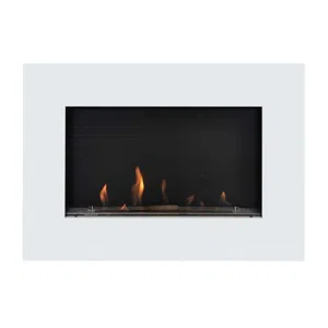 Murus 800 - Glossy White
- ScandiFlames 
- Kleur: Wit  
- Afmeting: 80 cm x 55 cm x 16,5 cm