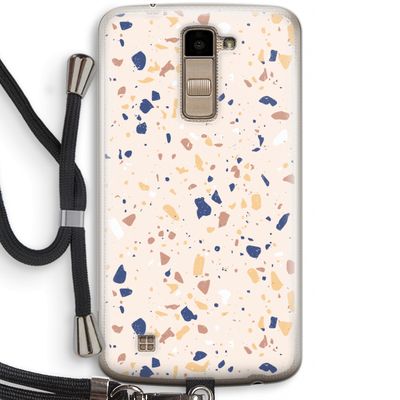 Terrazzo N°23: LG K10 (2016) Transparant Hoesje met koord