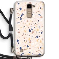 Terrazzo N°23: LG K10 (2016) Transparant Hoesje met koord