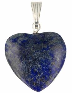 Hartvormige Hanger Lapis Lazuli (20 mm)