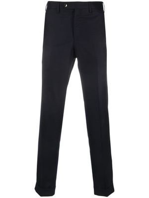 PT Torino pantalon de costume à taille mi-haute - Bleu