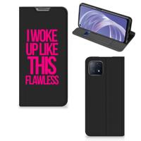 OPPO A73 5G Hoesje met tekst Woke Up - Origineel Cadeau Zelf Maken OPPO A73 5G Hoesje met tekst Woke Up - Origineel Cadeau Zelf Maken