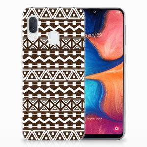 Samsung Galaxy A20e TPU bumper Aztec Brown