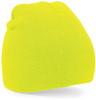 Beechfield CB44 Original Pull-On Beanie - Fluorescent Yellow - One Size