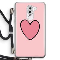 Hartje: Honor 6X Transparant Hoesje met koord