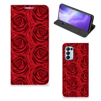 OPPO Find X3 Lite Smart Cover Red Roses