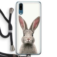 Daisy: Huawei P20 Transparant Hoesje met koord