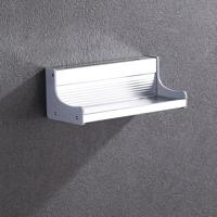 30cm multifunctionele keuken ponsen-vrije muur gemonteerde aluminium kruiderij houder opslag rek