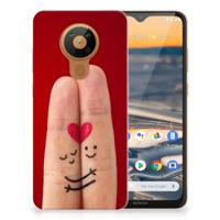 Nokia 5.3 | Sillicone Back Cover | Liefde - Origineel Romantisch Cadeau