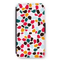 Colored Giraffe: iPhone 11 Pro Max Flip Hoesje