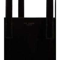 Ted Baker Vivanaa Croc Effect Small Icon Bag Black